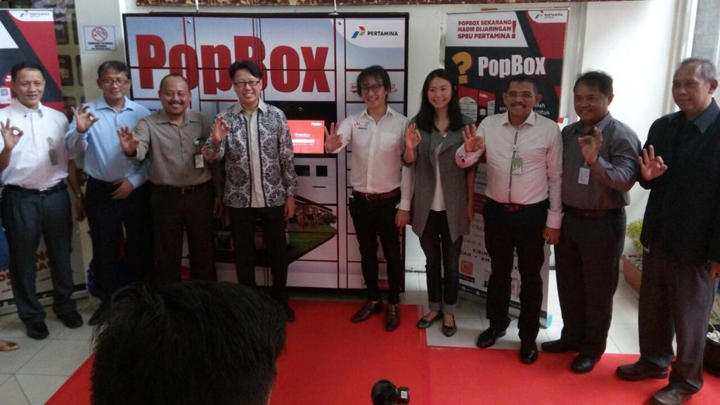 PopBox collaborate with Indonesian Gas Station
